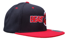 Load image into Gallery viewer, The Bull - Black and Red Snapback
