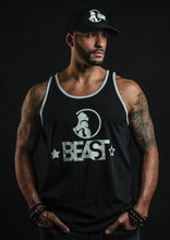 Load image into Gallery viewer, The Gorilla Black Tank Top with Gray Trim