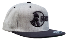 Load image into Gallery viewer, The Gorilla - Gray and Black Snapback