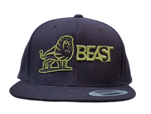 Load image into Gallery viewer, The Lion - Black Snapback (Various Graphic Colors)