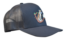 Load image into Gallery viewer, The Leopard - Black Trucker Mesh