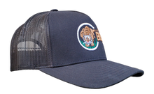 Load image into Gallery viewer, The Tiger - Black Trucker Mesh