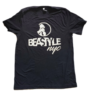 Black T-Shirt with White Gorilla Graphic