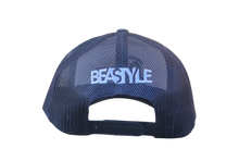 Load image into Gallery viewer, The Gorilla - Navy Blue and White Trucker Mesh