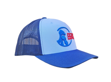 Load image into Gallery viewer, The Gorilla - Navy Blue and White Trucker Mesh