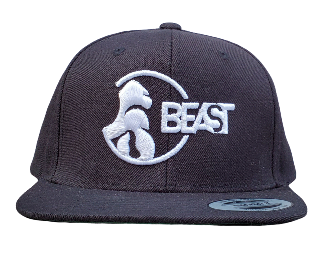 The Gorilla - Classic Black Snapback (Various Logo Colors)