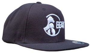 The Gorilla - Classic Black Snapback (Various Logo Colors)