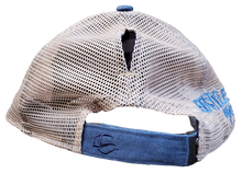 Load image into Gallery viewer, Trucker Mesh Pony Tail Cap with Lady Lioness Graphic