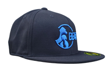 Load image into Gallery viewer, The Gorilla - Black Fitted Flexfit Cap (Various Logo Colors)