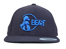 Load image into Gallery viewer, The Gorilla - Classic Black Snapback (Various Logo Colors)
