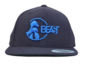 The Gorilla - Classic Black Snapback (Various Logo Colors)