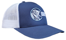 Load image into Gallery viewer, The Elephant - Navy Blue and White Trucker Mesh