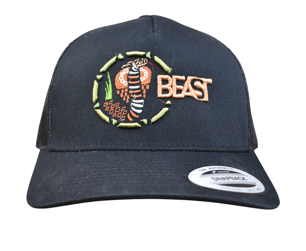 The Cobra - Black Trucker Mesh