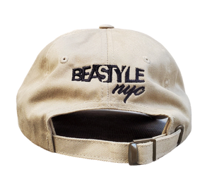 The Gorilla - Tan Dad Hat with Black Logo