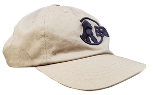 The Gorilla - Tan Dad Hat with Black Logo