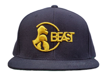 Load image into Gallery viewer, The Gorilla - Classic Black Snapback (Various Logo Colors)