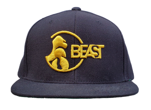 The Gorilla - Classic Black Snapback (Various Logo Colors)