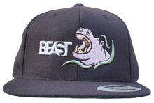 Load image into Gallery viewer, The Hippo - Classic Black Snapback