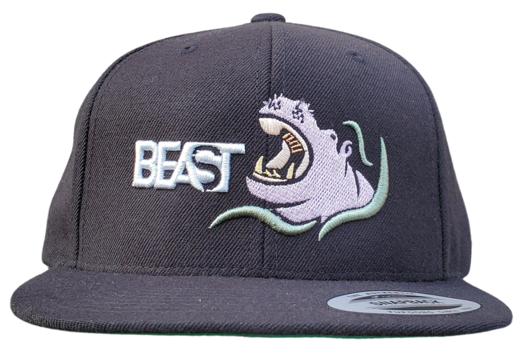 The Hippo - Classic Black Snapback