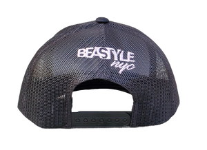 The Hippo - Black Trucker Mesh