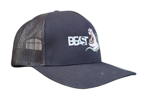 The Hippo - Black Trucker Mesh