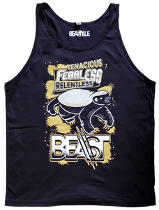 The Honey Badger Black Tank Top