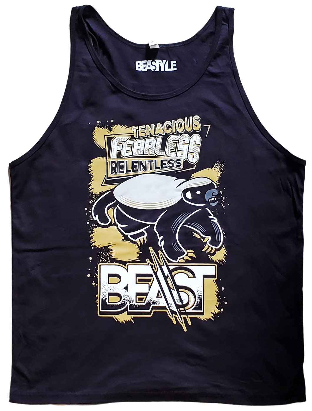 The Honey Badger Black Tank Top