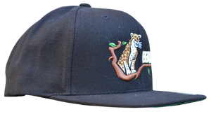 The Leopard - Classic Black Snapback