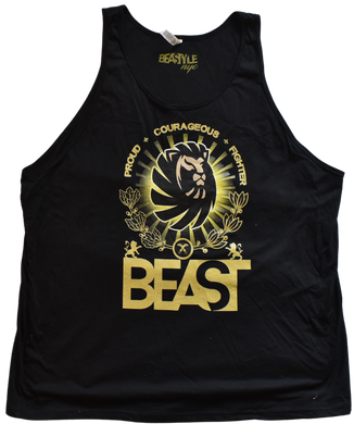 The Lion Black Tank Top