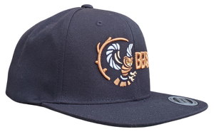 The Owl - Classic Black Snapback