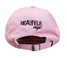 Load image into Gallery viewer, Pink Lady&#39;s Cap with Black Lady Lioness Graphic
