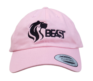 Pink Lady's Cap with Black Lady Lioness Graphic