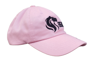 Pink Lady's Cap with Black Lady Lioness Graphic