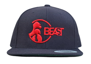 The Gorilla - Classic Black Snapback (Various Logo Colors)