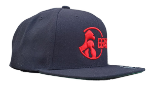 The Gorilla - Classic Black Snapback (Various Logo Colors)