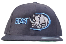 Load image into Gallery viewer, The Rhino - Classic Black Snapback