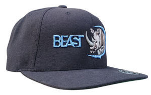 The Rhino - Classic Black Snapback