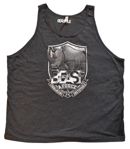 The Rhino Dark Gray Tank Top