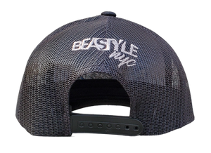 The Rhino - Black Trucker Mesh