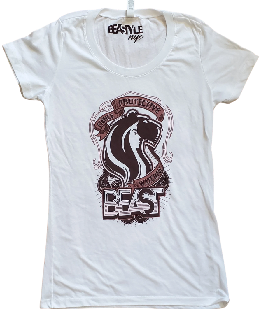 The Lady Lioness - White Tee