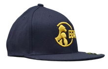 Load image into Gallery viewer, The Gorilla - Black Fitted Flexfit Cap (Various Logo Colors)