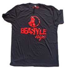 Load image into Gallery viewer, Black T-Shirt with Red Gorilla Graphic