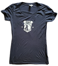 Load image into Gallery viewer, Black Lady Tee with Gorilla Shield