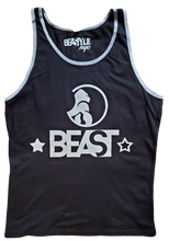 Load image into Gallery viewer, The Gorilla Black Tank Top with Gray Trim