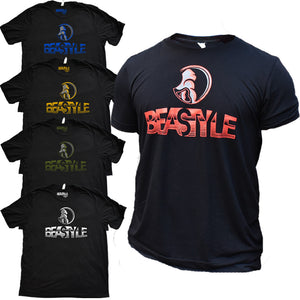 Black Beastyle Gorilla Tee (Various Graphic Colors)