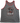 Bull Beast Gray Tank Top with Red Trim