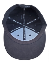 Load image into Gallery viewer, The Gorilla - Black Fitted Flexfit Cap (Various Logo Colors)