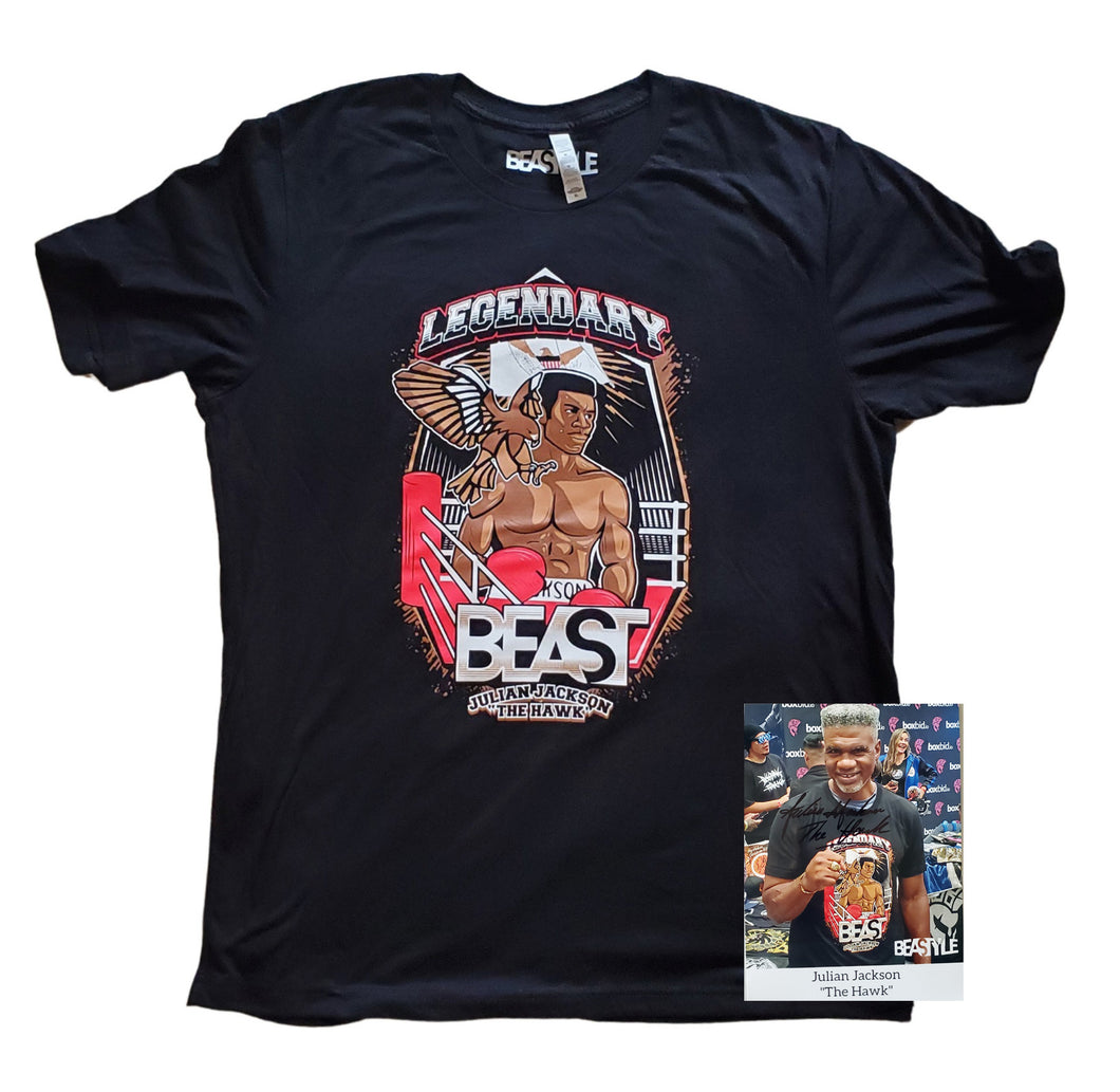 Limited Edition Julian Jackson Hawk Tops + Autographed Pic